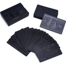 Luxusné hracie karty čierne 54 ks