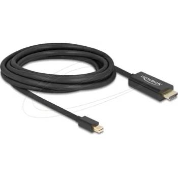 Image 1 of Delock Кабел пасивен mini DisplayPort 1.1 към HDMI, 1 m (DELOCK-83698)