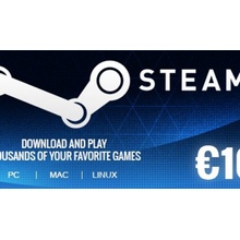 Valve Steam Dárková Karta 10 €