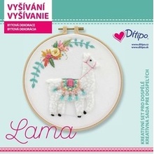 Lama kreativní set Vyšívání Vyšívanie