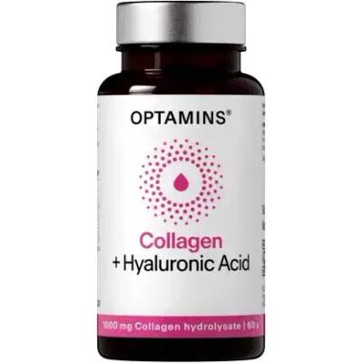 Optamins Kolagén + kyselina hyalurónová 60 kapsúl