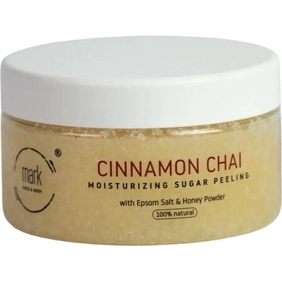 Mark scrub & body cukrový peeling Sugar scrub Cinnamon Chai 200 ml
