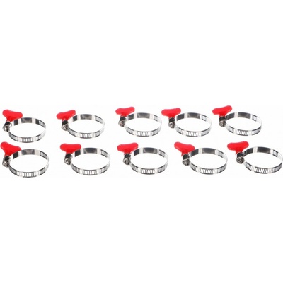 Hadicová spona s motýlkem MECHANIC CONNECT 32-44mm, 10ks SIXTOL – Zboží Mobilmania