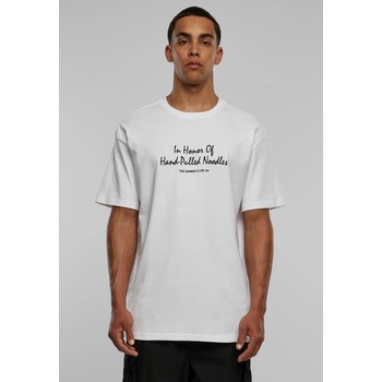 Mister Tee Тениска Ramen Club Heavy Oversize Tee white XXLUB-MT2615-00220 - Тъмносив, размер 4XL