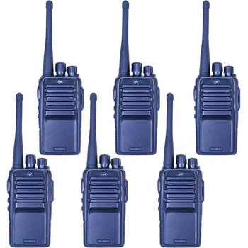 PNI PNI-R15-6 Professional PMR Radio Kit 6-Pack 7.4V Bulgarian Voice (PNI-R15-6)