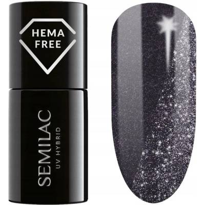SEMILAC 399 Dark & Spark Lak Hybridní efekt Day&Night 7 ml