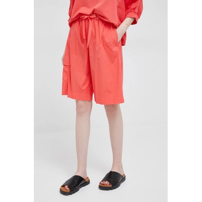Deha Къс панталон Deha в оранжево с изчистен дизайн с висока талия (D83075.75223)