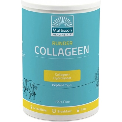 Mattisson Healthstyle Bovine Collagen Powder Peptan® Type 1 [300 грама]