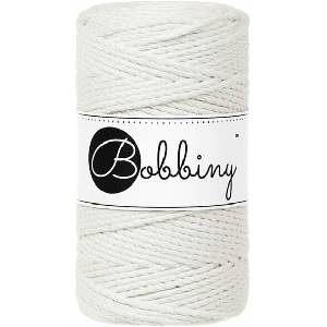 Bobbiny 3PLY Macramé Rope 3 mm 100 m Off White юта (TS-E059)