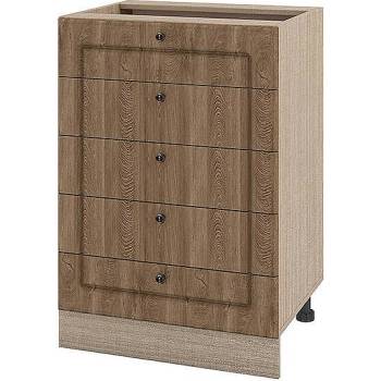 Image 1 of ИРИМ Долен кухненски шкаф Сити МФ-Дъб натурал-06-29 60 см