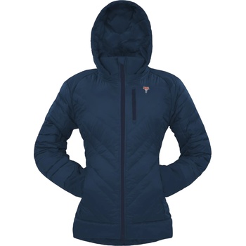 Grüezi Bag Дамско пухено яке Grüezi Bag Women's Lightful DownWool Jacket Down jacket - Blue Ashes (104-3343-0614)