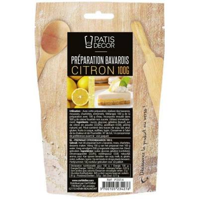 Patisdécor citronový bavorský krém Bavarian Lemon Gel 100 g