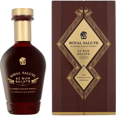 Chivas Regal Royal Salute 62 Gun American Oak Reserve 43% 0,7 l (kazeta)