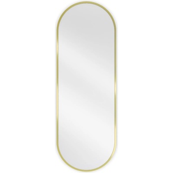 Mexen Loft овално огледало за баня 100 x 35 cm, златна рамка - 9851-100-035-000-50 (9851-100-035-000-50)