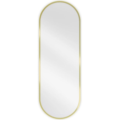 Mexen Loft овално огледало за баня 100 x 35 cm, златна рамка - 9851-100-035-000-50 (9851-100-035-000-50)
