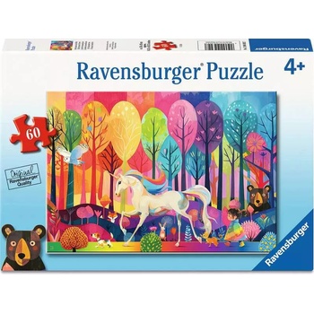 Ravensburger Пъзел Ravensburger от 60 части - Фантастичната гора (12004302)