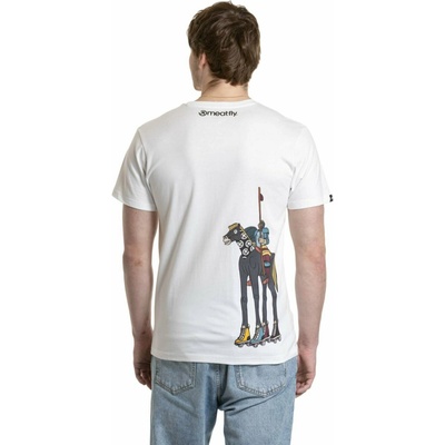 Meatfly мъжка тениска Horse White Meatfly | Byal | МЪЖЕ | M