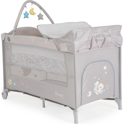 Moni Детска кошара Sleepy сив (111822)