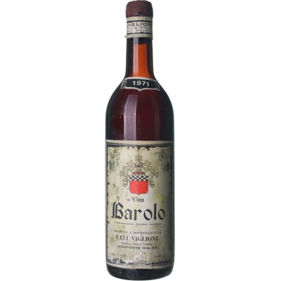 F.lli Viglione Barolo suché červené 1971 0,75 l (holá láhev)