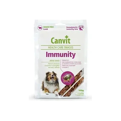 Canvit Immunity Health Care Snack/Канвит снакс подпомагащ имунната система за кучета - 200 гр