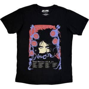 The Cure North American Tour '23 Poster Black L Риза (CURECBN30MB03)