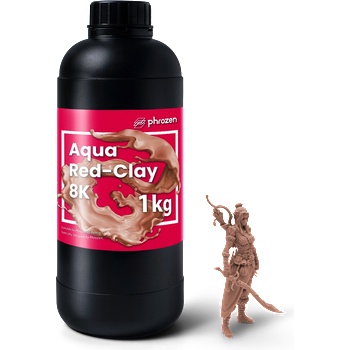 Phrozen Aqua Resin Red-Clay 8K - 1.000 g (64010200235074)