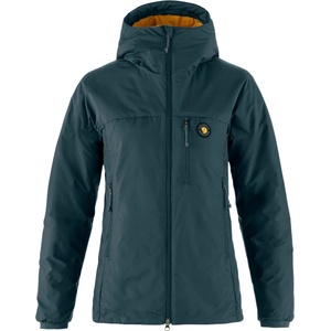 Fjällräven Дамско синтетично яке Fjällräven Women's Bergtagen 60 Insulation Jacket Synthetic jacket - Mountain Blue / Mustard Yellow (104-6409-0112)