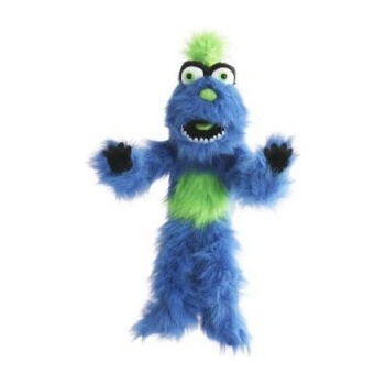 Blue Monster Puppet
