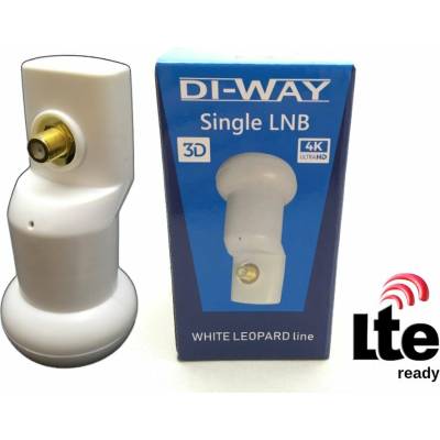 DI-WAY White Leopard line LNB SINGLE 0,1 dB