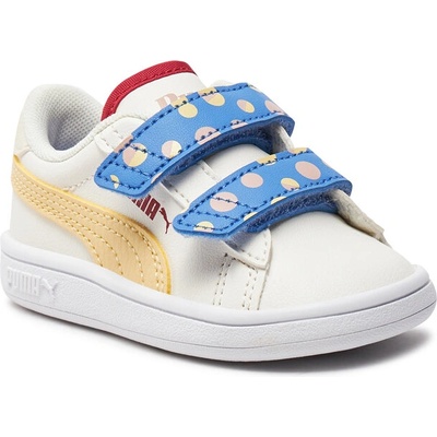 PUMA Сникърси Puma Smash 3.0 Summer Camp 395605 01 Warm White-Chamomile-PUMA White (Smash 3.0 Summer Camp 395605 01)