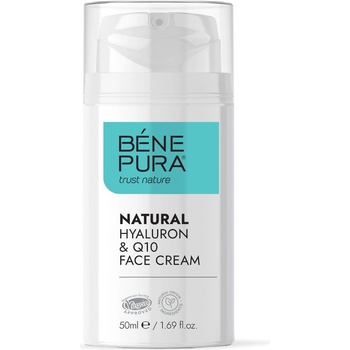Benepura Крем за лице с хиалуронова киселина и коензим q10 - 50мл