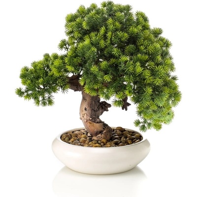 Umělý Bonsai Modřín v misce, 37cm