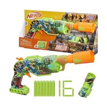 Hasbro Hasbro NERF Zombie Driller Gun and Sight + 16x Foam Bullets ZA6190