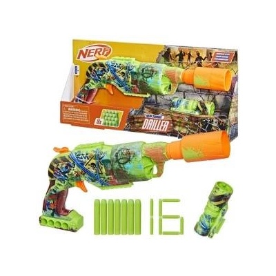 Hasbro Hasbro NERF Zombie Driller Gun and Sight + 16x Foam Bullets ZA6190