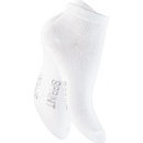 Footstar pánske 4 páry členkových bavlnených ponožiek SPRINT Biele