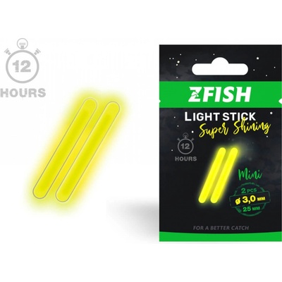 Zfish Chemické světlo 3 mm blistr 2 ks