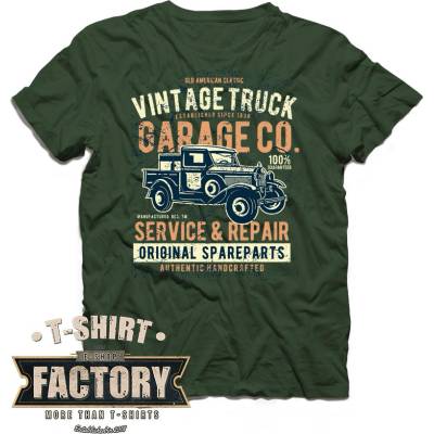 Tričko Vintage truck