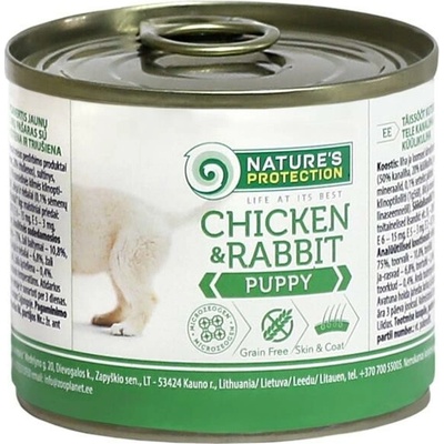 Natures Protection Puppy chicken and rabbit 200 g