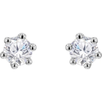 Eppi Minimalistické náušnice s diamantmi Jamila E43803