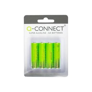 Image 1 of Q-CONNECT Батерия алкална lr6 АА 1.5v блистер 4бр