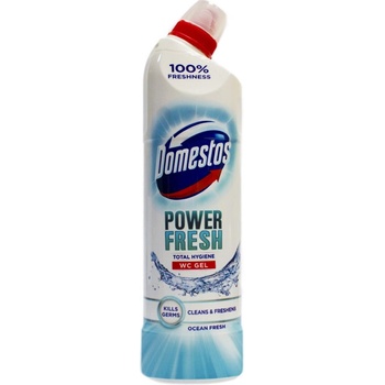 Domestos Power Fresh Total Hygiene Ocean Fresh dezinfekčný Wc gél 700 ml