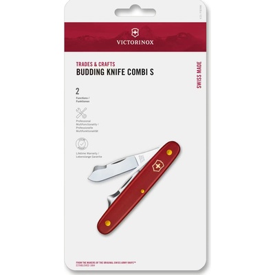 Victorinox 3.9040 očkovací Combi S, 100 mm, 45 mm špicatá čepeľ, červený