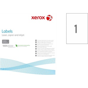  Етикети Xerox 210x297 mm А4 100 л. 1 етик (003R97400)