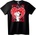NOONEBRAND Тениска Snoopy Обичам Сърцето - 5XL, Black