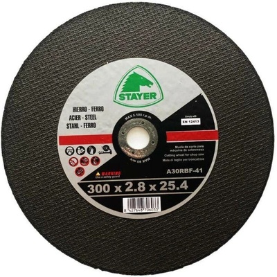 Kotouč řezný na kov, Ø 300 x 2,8 x 25,4 mm, T41, STAYER