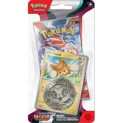 Pokémon Pokemon TCG: Scarlet & Violet 3 Obsidian Flames Checklane Blister - Pawmi