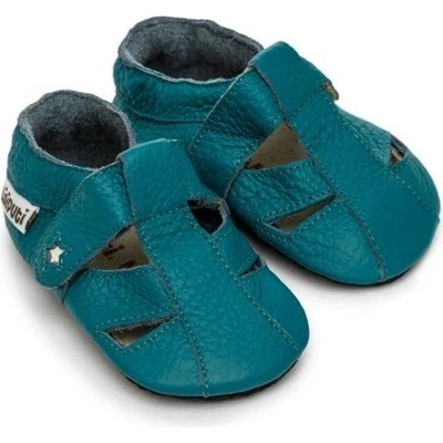 Liliputi Barefoot detské sandále Mineral Paws modré