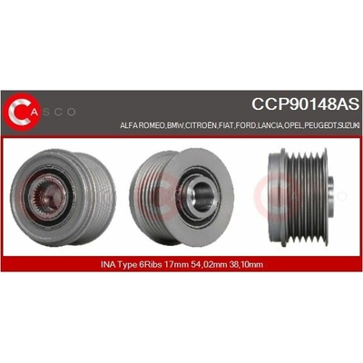 Řemenice, generátor CASCO CCP90148AS