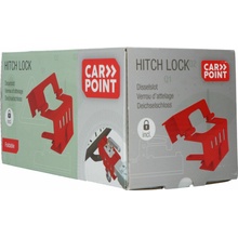 CarPoint Zámek na tažné zařízení přívěsu / vleku - skládací