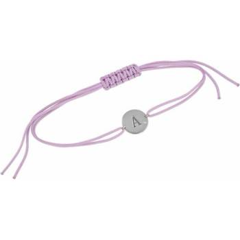 Eppi Povrázkový náramok s diamantom a gravírom písmena Jonah BR44608